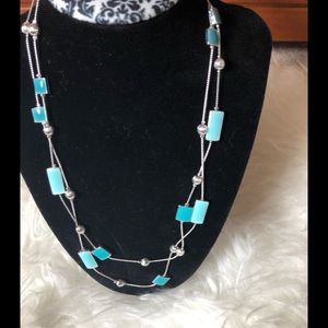 Signature NYC necklace w earrings